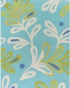 Area Rug 6x9 Rectangle Kids Aqua-Sage Color - Surya Chic Rug from RugPal