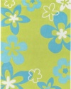 Area Rug 8x10 Rectangle Kids Lime Color - Surya Chic Rug from RugPal