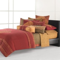 Natori SnowLion Duvet Cover - Burnt Henna - Queen