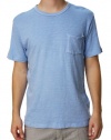 Lucky Brand Men's Short Sleeve Crew Neck Basic T-Shirt Light Blue