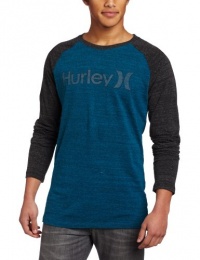 Hurley Men's One and Only Premium Raglan Long Sleeve