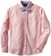 Tommy Hilfiger Boys 8-20 Long Sleeve Winston Button-Down Shirt, Pink Lemonade, Small