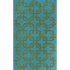 Liora Manne Spello Chains Aqua Outdoor Rug 8'3 x 11'6