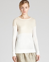 This lightweight REISS sweater yields a minimalist look that's trend-right for fall. The neutral tones are stylish and versatile, so wear them with the season's autumnal shades, or use as a base to brighter pieces.