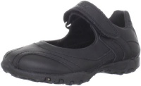 Geox Cfreccia7 Ballerina (Toddler/Little Kid/Big Kid),Black,27 EU(10 M US Toddler)