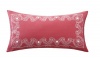 Echo Gramercy Paisley 11-Inch by 20-Inch Polyester Fill Pillow, Ease, Pink