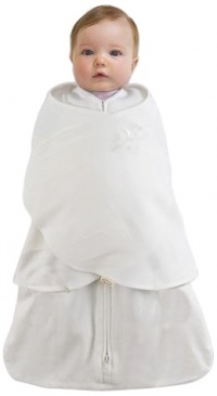 HALO SleepSack 100% Cotton Swaddle, Natural, Newborn