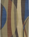 Area Rug 3x5 Rectangle Contemporary Charcoal Color - Surya Naya Rug from RugPal