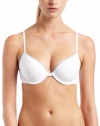 ck one Women's Cotton T-shirt Bra, White, 34A