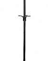 Coat Rack/Stand in Satin Black Metal Spider Style