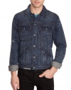 GUESS Denim Jacket in Deck House Wash