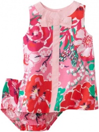 Lilly Pulitzer Baby-Girls Lilly Shift Dress with Bow, Hotty Pink A Thing Called Love, 12-18 Months