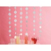 Martha Stewart Crafts Hanging Dots, White Glittered