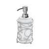 InterDesign Twigz Soap Pump, Silver/White