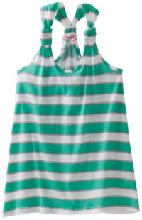 Splendid Girls 7-16 Scarf Stripe Tank Top, Palm, 12