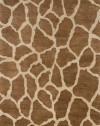 Area Rug 5x8 Rectangle Animal Inspirations Giraffe Color - Momeni Serengeti Rug from RugPal