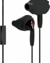 Yurbuds Ironman Inspire Talk Black In-Ear Sport Headphones with Inline Microphone