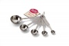 Tablecraft H722A 5-Piece Stainless-Steel Measuring-Spoon Set