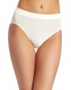 Wacoal Women's B-smooth Hi Cut Brief, Ivory, Large