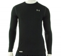 Men's UA ColdGear® Fitted Longsleeve Crew Tops by Under Armour