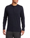 American Essentials Men's Sleepwear Comfort Long-Sleeve Henley