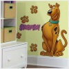 Magnificent Peel & Stick By RoomMates Scooby Doo Giant Wall Decal