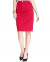 Office style is a cinch when you have this versatile petite pencil skirt from Style&co. in your closet.