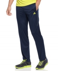 Pick up the pace in these performance Climaspeed adidas running pants featuring CLIMACOOL® technology.