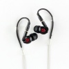 SoundSOUL U10 Sport Noise-isolating In-ear Headphones with Memory Wire (Black)