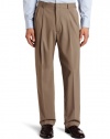 Haggar Men's City Gab Pleat Front Pant