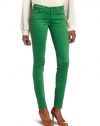 PAIGE Women's Verdugo Ultra Skinny Mid Rise Jean, Kelly Green, 27