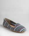 These summery Splendid smoking flats combine this trendy slip on silhouette with airy, French-inspired fabrics.