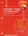 Holt Elements of Language: Grammar, Usage and Mechanics Language Skills Practice Grade 8 (Elements of Language, Second Course)