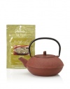 Primula Cast Iron 28-Ounce Tea Pot, Brown