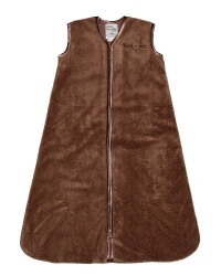 HALO Sleepsack Wearable Blanket Deluxe Velboa, Mocha, Small