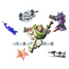 Wallables 3D Wall Décor - Buzz Light-year from Disney / Pixar Toy Story 1, 2 and academy award winning Toy Story 3, 3-Dimensional Soft Foam Toy Wall Décor, Now with Bonus repositional decals!