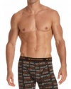 HUGO BOSS Men's Cyclist Boxer, Grey, X-Large