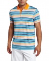 Puma Golf Men's YD Variagated Stripe Polo Tee