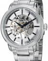 Stuhrling Original Men's 394.33112 Classic Winchester Pro Mechanical Hand Wind Skeleton Silver Dial Watch