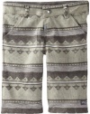 LRG - Kids Boys 2-7 Little Salamander Boardwalk Short, Dark Charcoal, 4