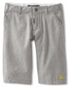 LRG - Kids Boys 2-7 Little Down From Earth Short, Charcoal, 6