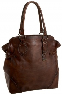 FRYE Vintage Stud Tote,Maple,one size