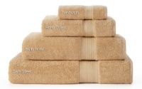 Cotton Craft - Ultimate SPA Oversized Bath Towel 30x56 - Superior 2 Ply 800 Grams Combed Cotton - Harvest Gold