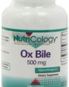 Nutricology Ox Bile, 500 mg,  100 Vegetarian Capsules