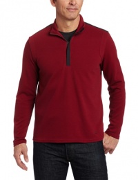 Calvin Klein Sportswear Men's Long Sleeve 1/4 Zip Interlock Mock Neck