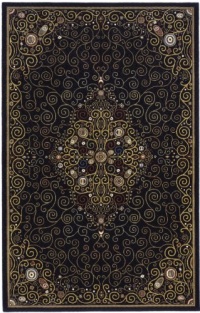 Momeni DECOODC-04BLK2030 Deco Rug, Black