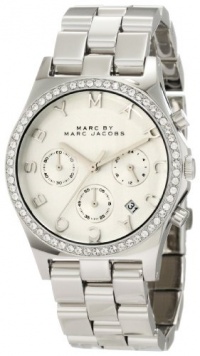 Marc Jacobs Henry Quartz Silver Dial Women's Watch MBM3104