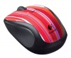 Logitech V220 Cordless Optical Mouse for Notebooks (Candy Stripe)