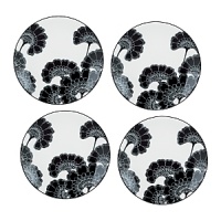 kate spade new york Japanese Floral Tidbit Plates, Set of 4