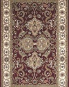 Dalyn Rugs Jewel JW13 Burgundy Hand Tufted Rug, 9-Feet 6-Inch by 13-Feet 6